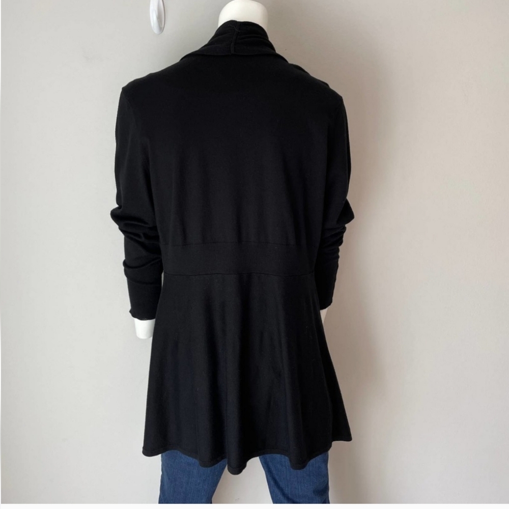 White House Black Market Ribbed Sweater in Black  size Large - Picture 2 of 10